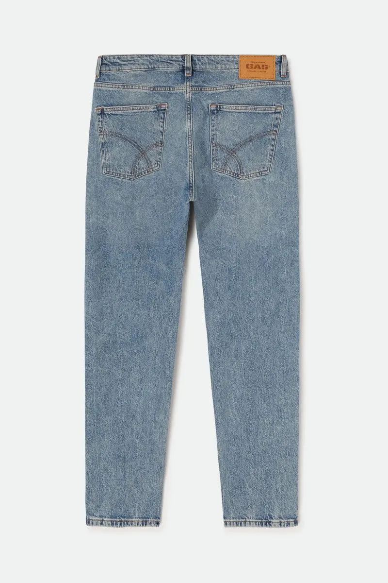 Jeans tapered uomo Azzurro