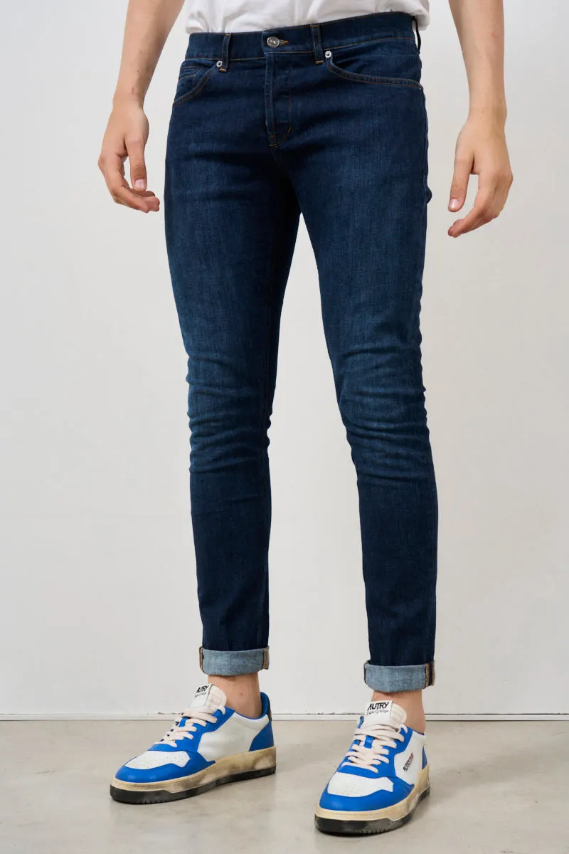 Jeans uomo George Blu scuro