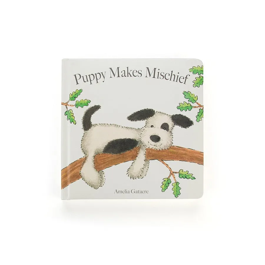 Jellycat -  Puppy Makes Mischief Book