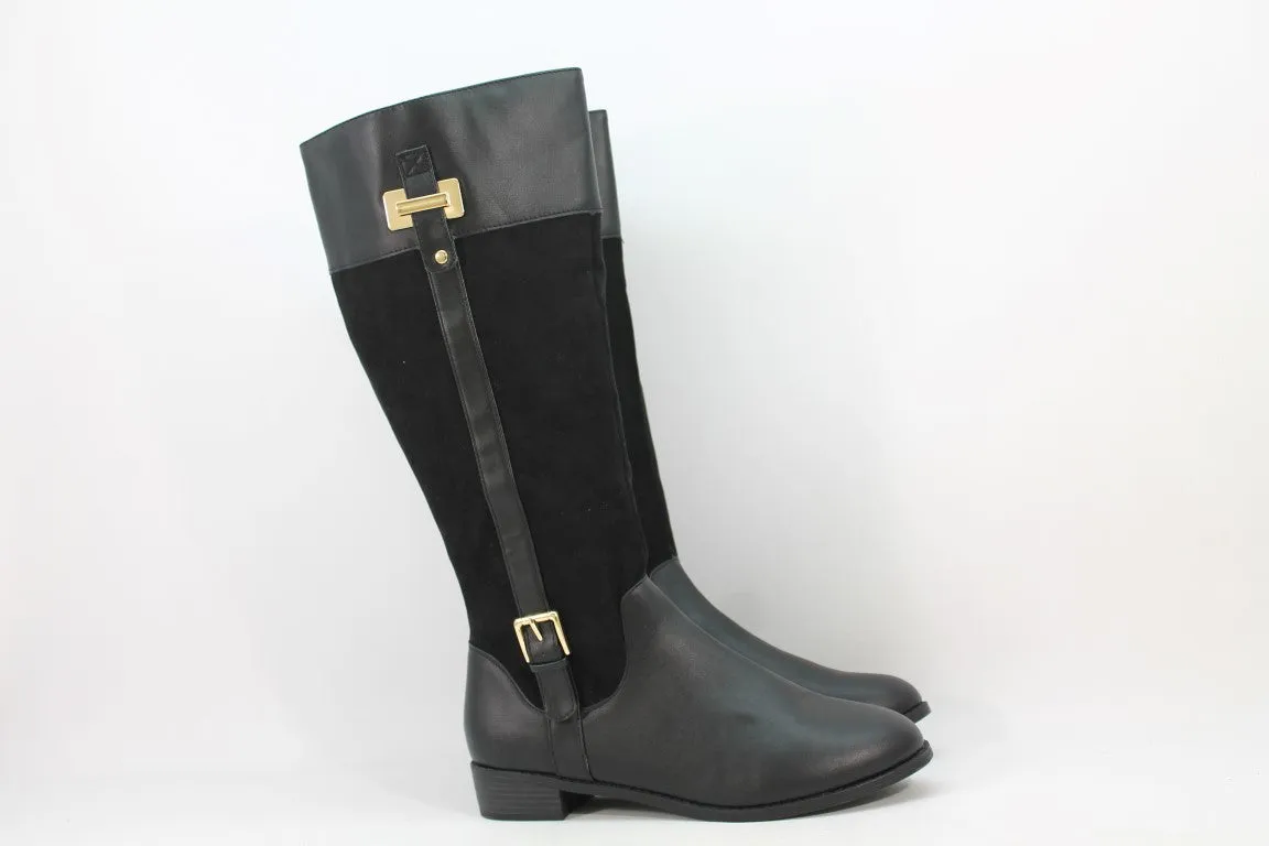 Karen Scott Deliee 2 Women's Black Boots 10M(ZAP12679)