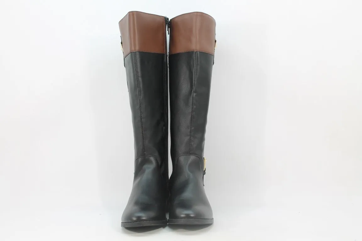 Karen Scott Deliee 2 Women's Black Brown Boots 6.5M(ZAP12736)