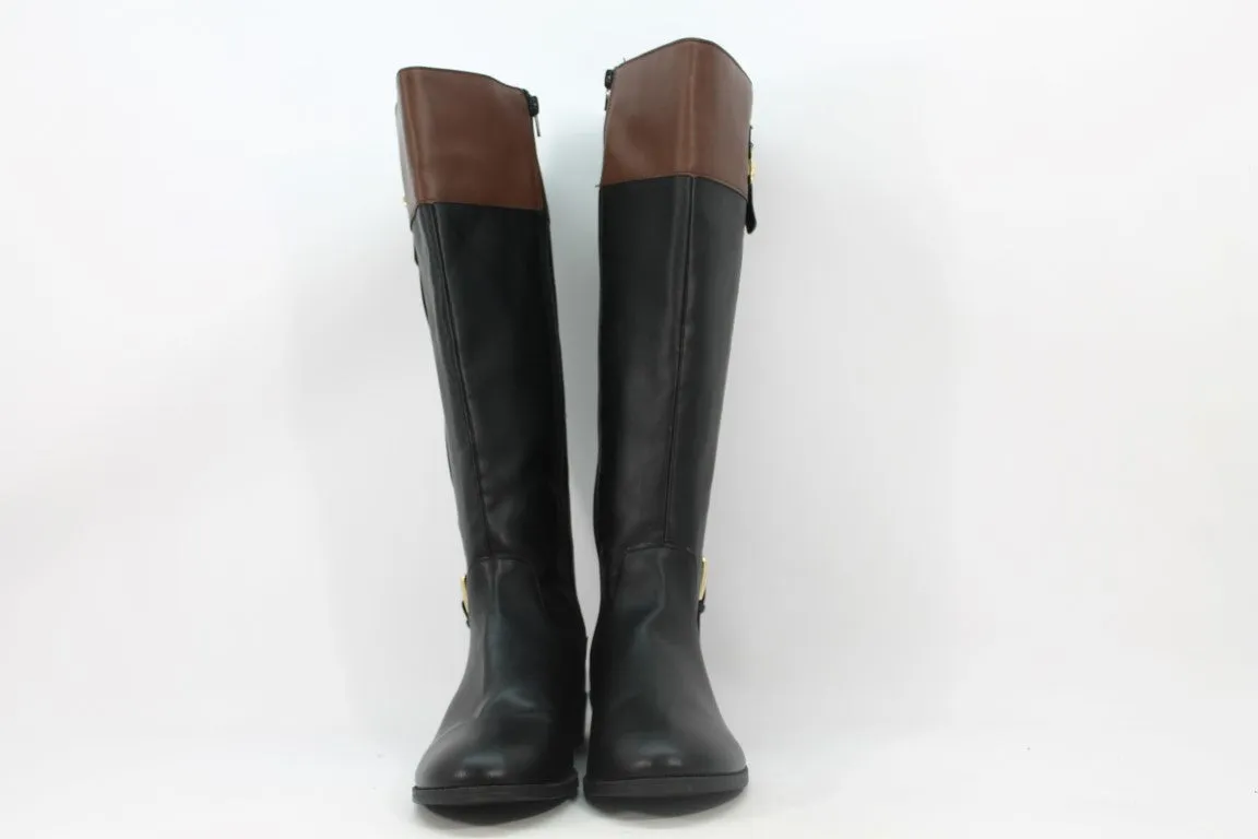 Karen Scott Deliee 2 Women's Black Brown Boots 9.5M(ZAP12818)