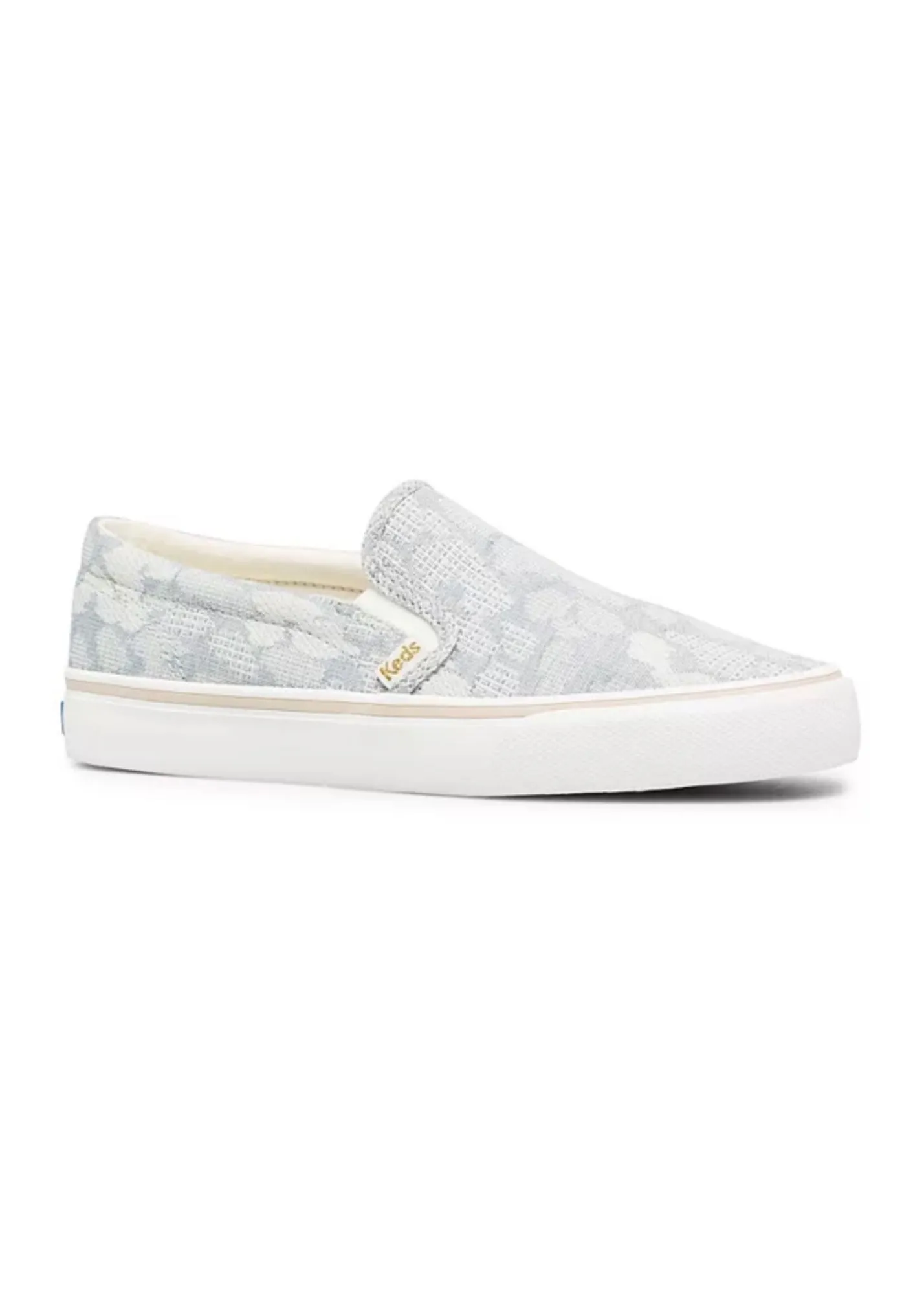 Keds Jump Kick Slip on Leopard Chambray Shoe - FINAL SALE