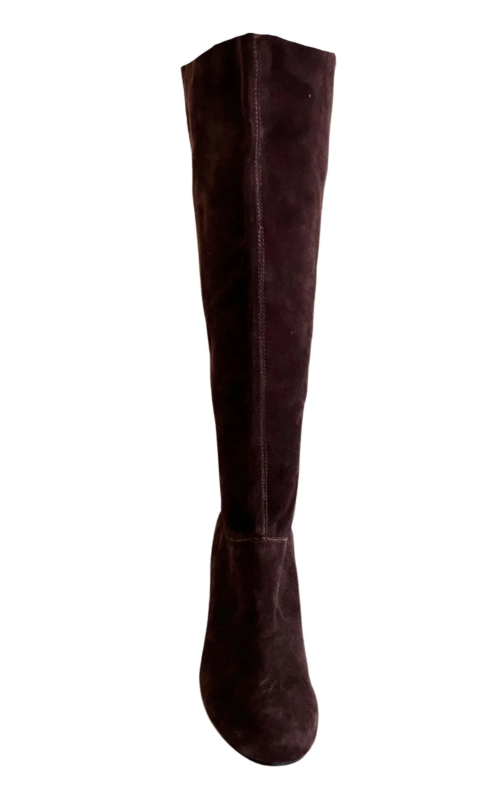 Knee High Brown Suede Boots