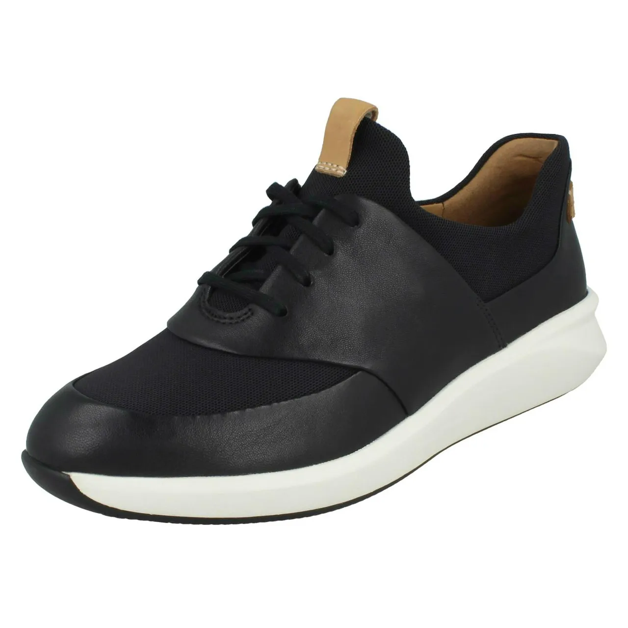 Ladies Unstructured By Clarks Lace Up Trainers Un Rio Lace