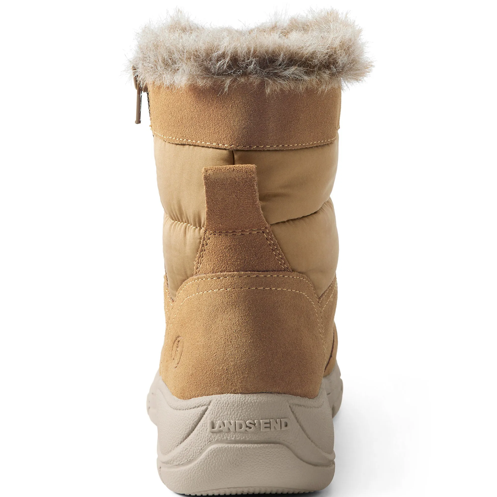 Lands' End Women's All Weather Short Insulated Winter Snow Boots