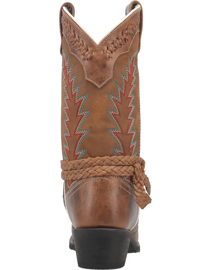 Laredo 51176 Womens Knot In Time Leather Boot Tan