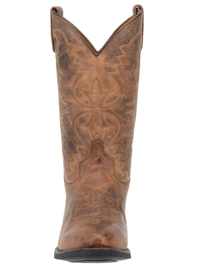 Laredo 68452 Mens BIRCHWOOD Western Round Toe Boots Tan