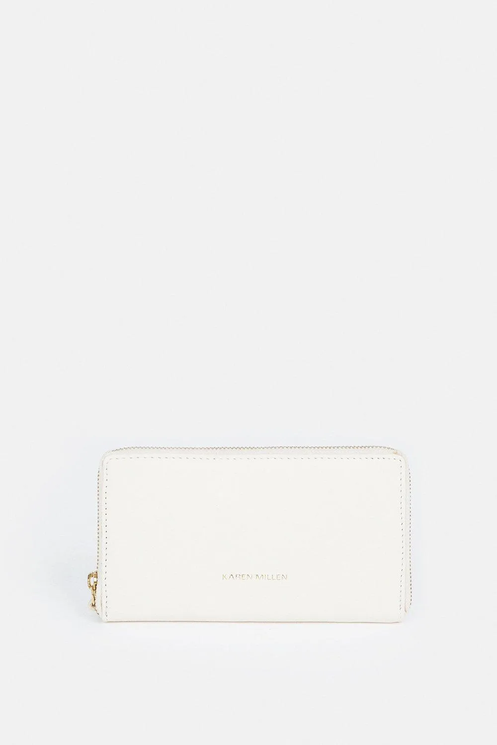 Large Leather Purse | Karen Millen