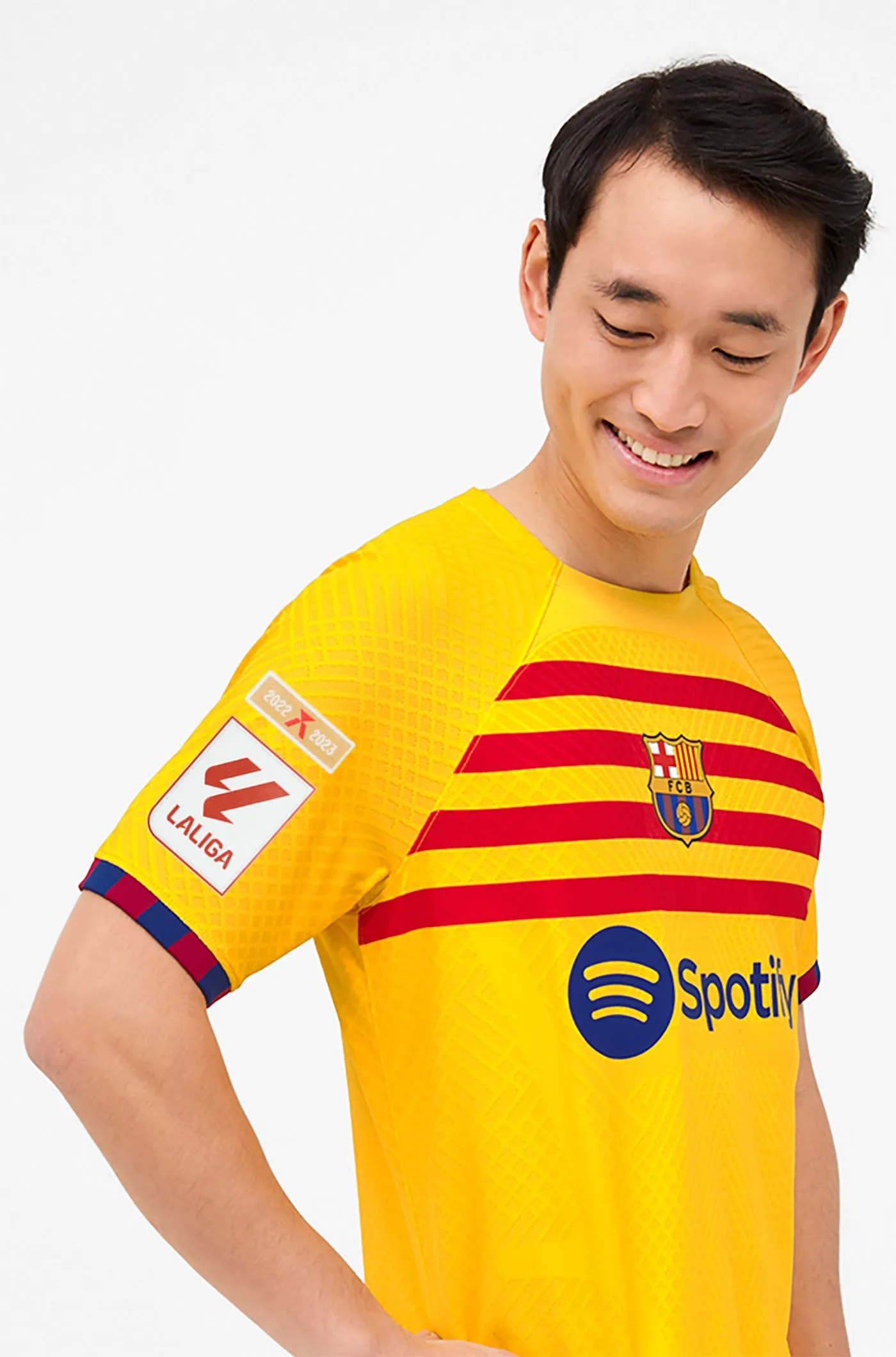 LFP FC Barcelona fourth shirt 23/24 Player’s Edition  - LEWANDOWSKI