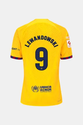 LFP FC Barcelona fourth shirt 23/24 Player’s Edition  - LEWANDOWSKI