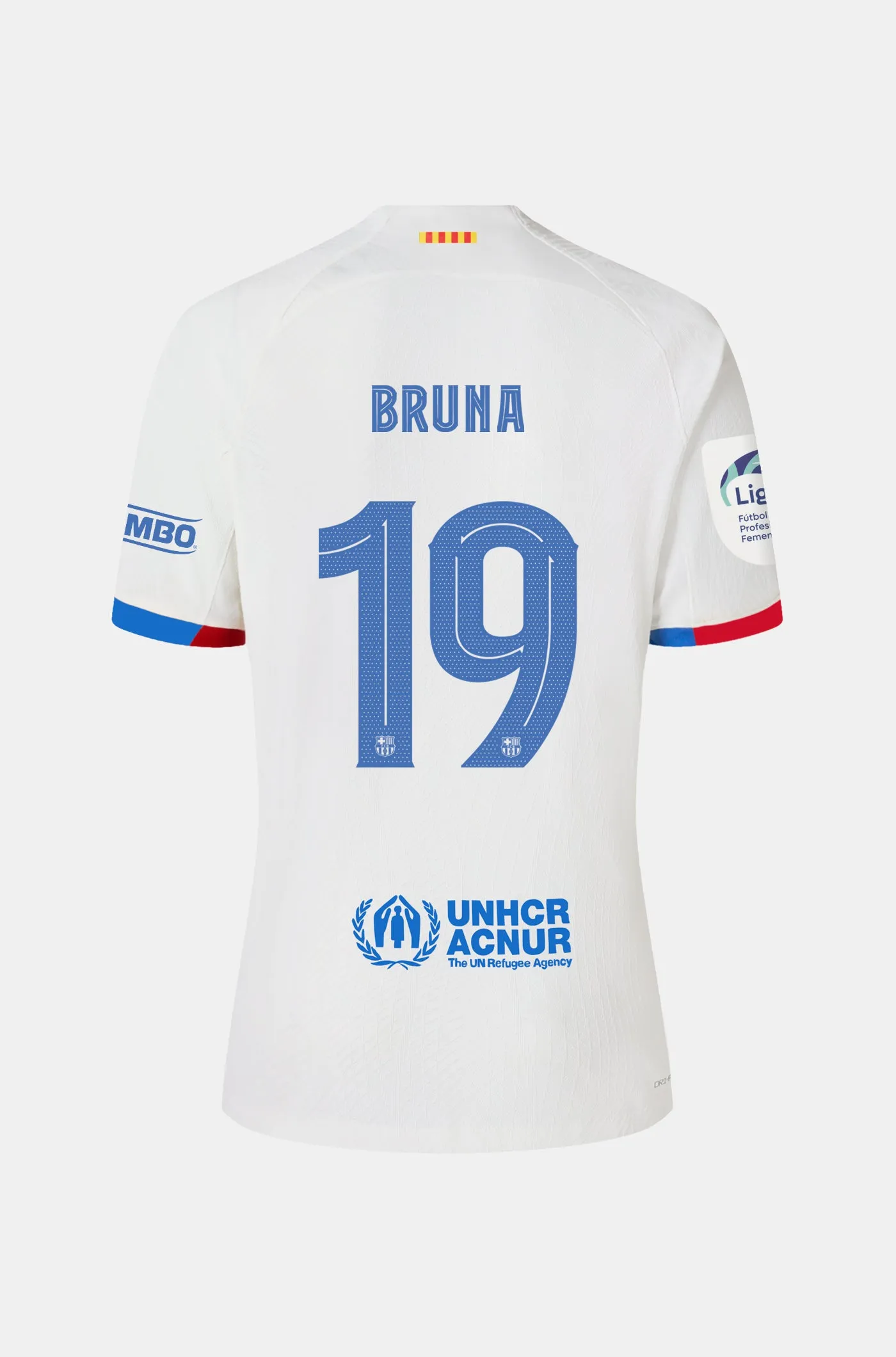 Liga F FC Barcelona away shirt 23/24 - Junior - BRUNA