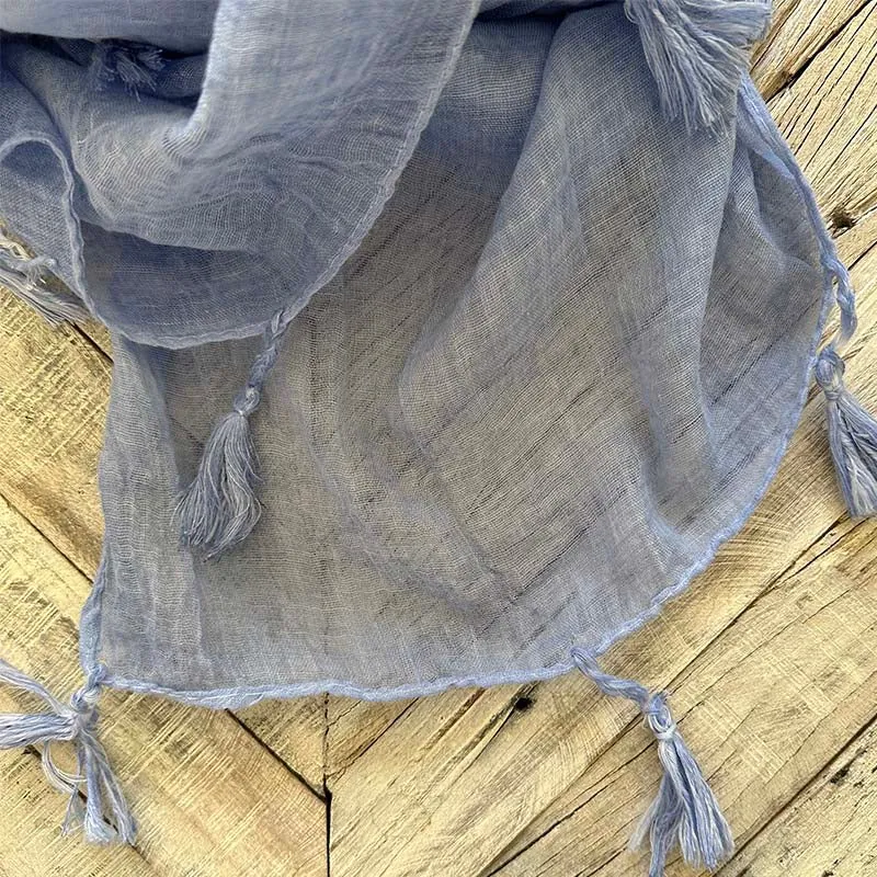 Lightweight Azure Scarf