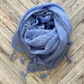 Lightweight Azure Scarf