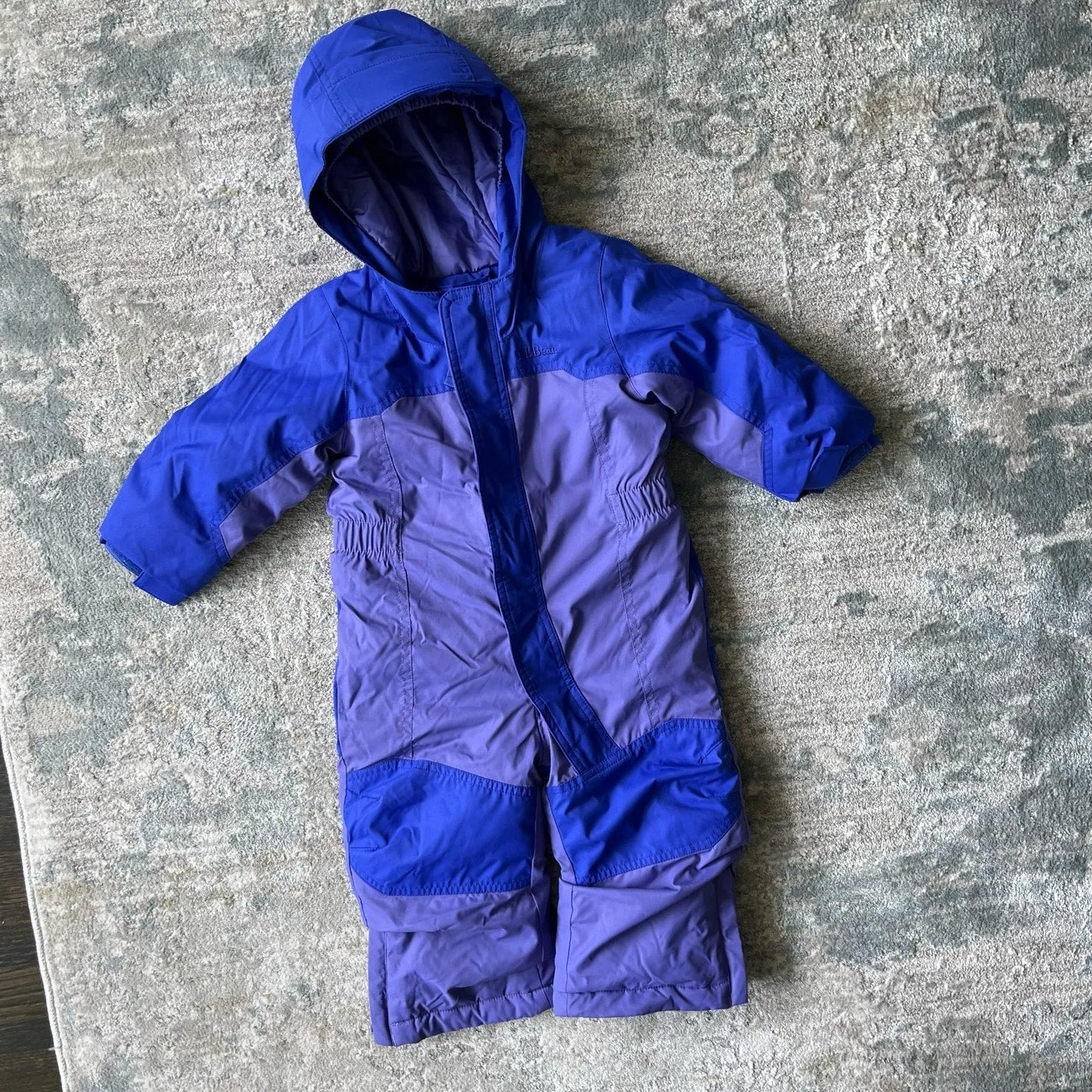 L.L. Bean Kids Purple Cold Buster Snow Suit 12-18 Months