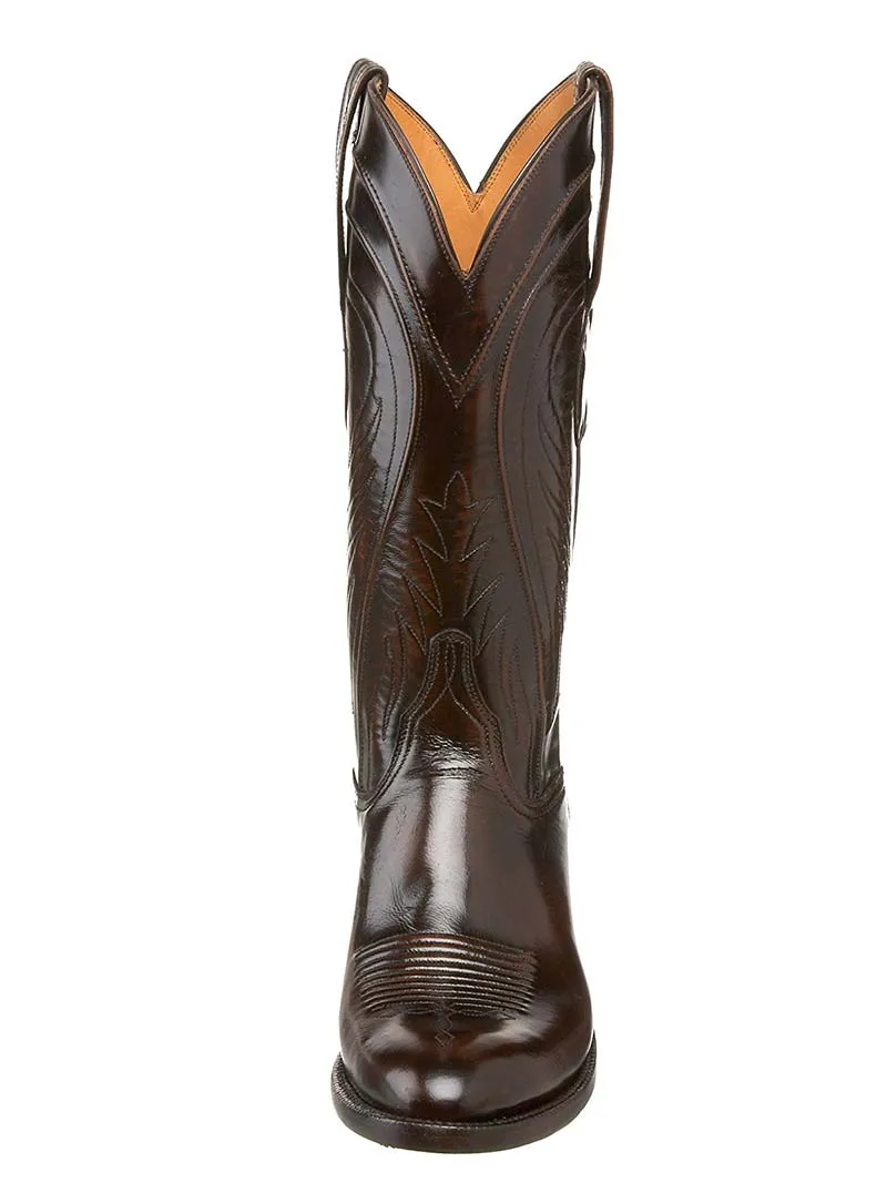 Lucchese L1507.63 Mens Classics Goat Western Boots Brown Brush Off