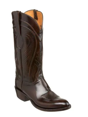 Lucchese L1507.63 Mens Classics Goat Western Boots Brown Brush Off