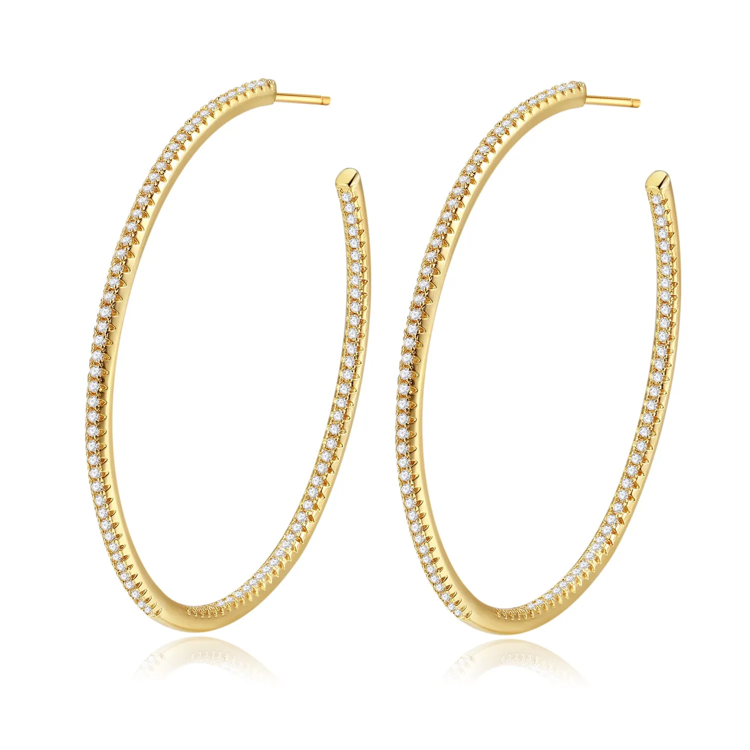 Lucy Gold Hoops