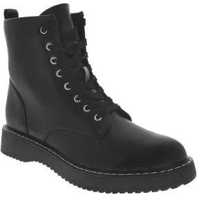 Madden Girl Women's Kurrt Lace-Up Combat Boot - Black KURR01J1