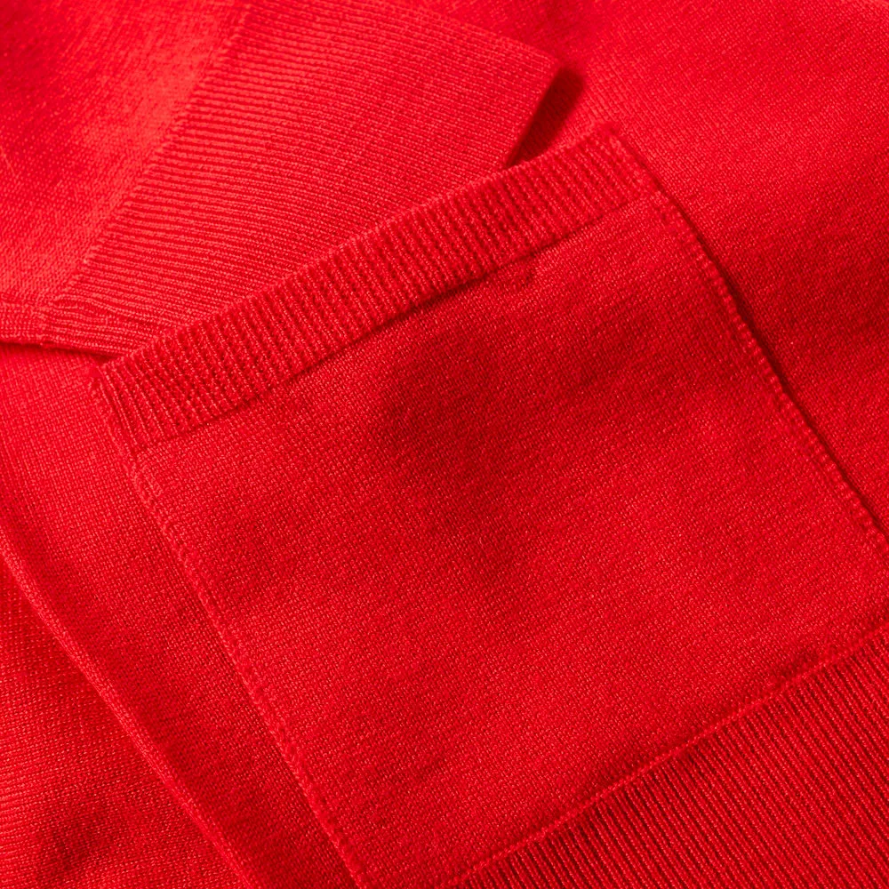 Maison Kitsuné Virgin Wool Classic CardiganRed