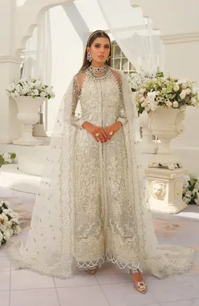 Maryum N Maria Embroidered Net Unstitched 3Pc Suit FFG-0013