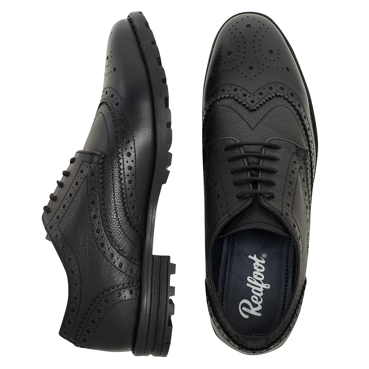 MENS JAMES BLACK DERBY BROGUE SHOE