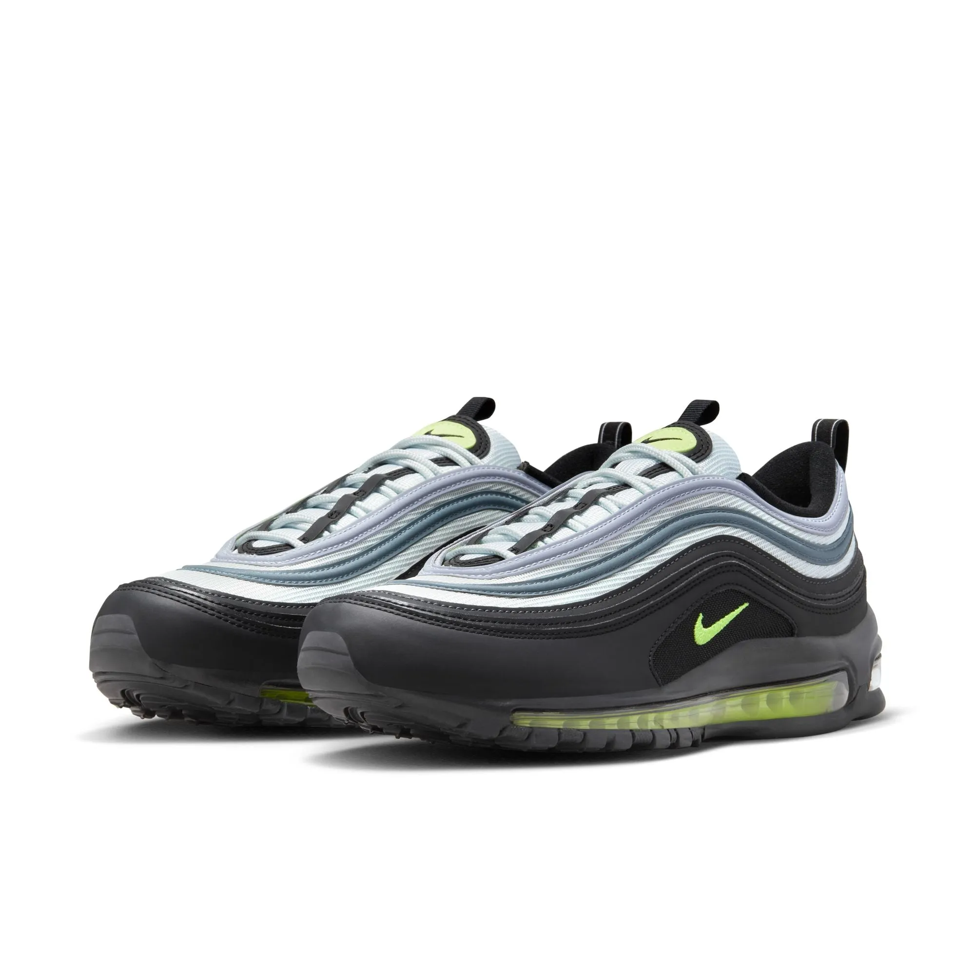 Men's Nike Air Max 97 OG - PURE PLATINUM/VOLT-BLACK-WHITE