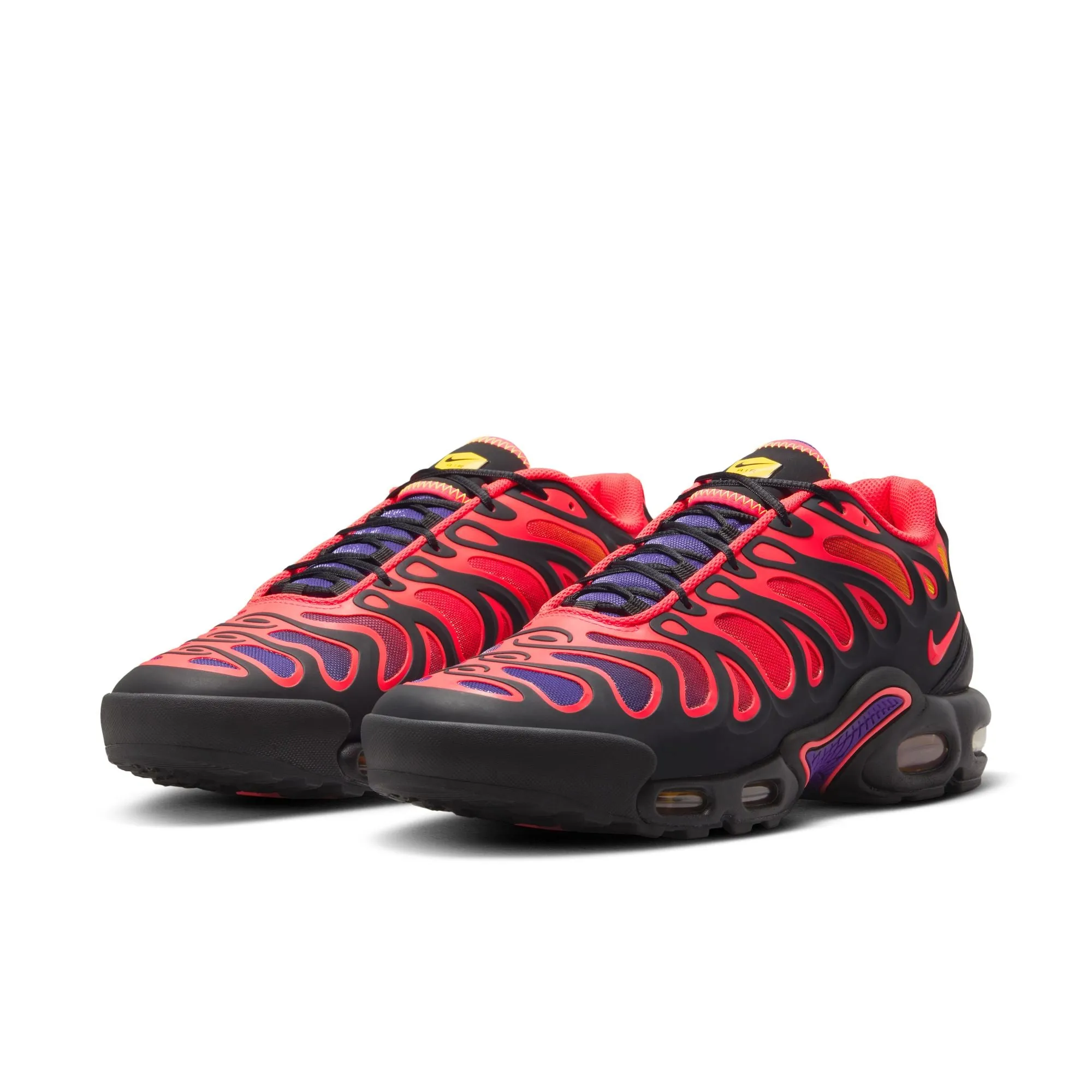 Men's Nike Air Max Plus Drift-BLACK/BRIGHT CRIMSON-FIELD PURPLE