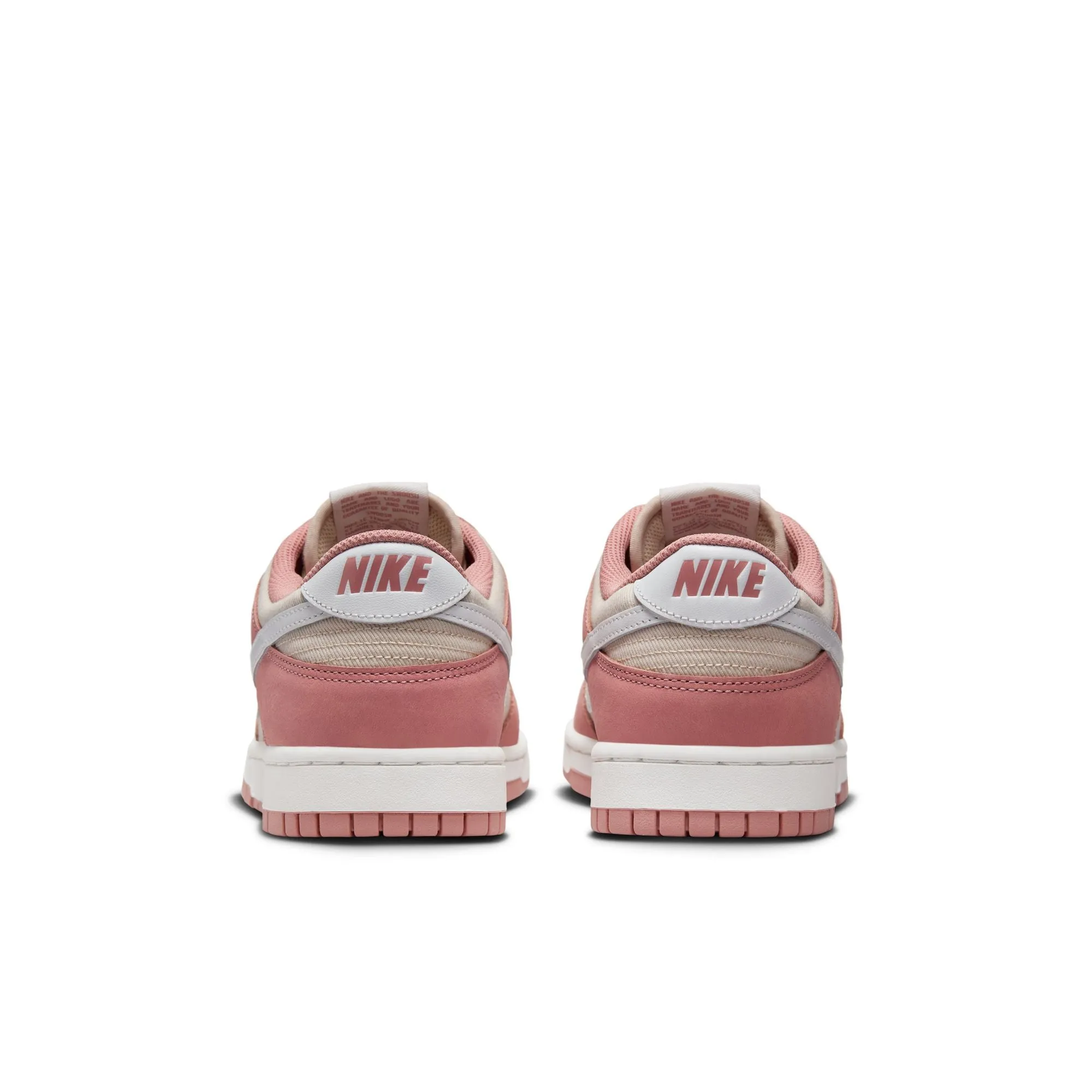 Men's Nike Dunk Low- RED STARDUST/SUMMIT WHITE-SANDDRIFT