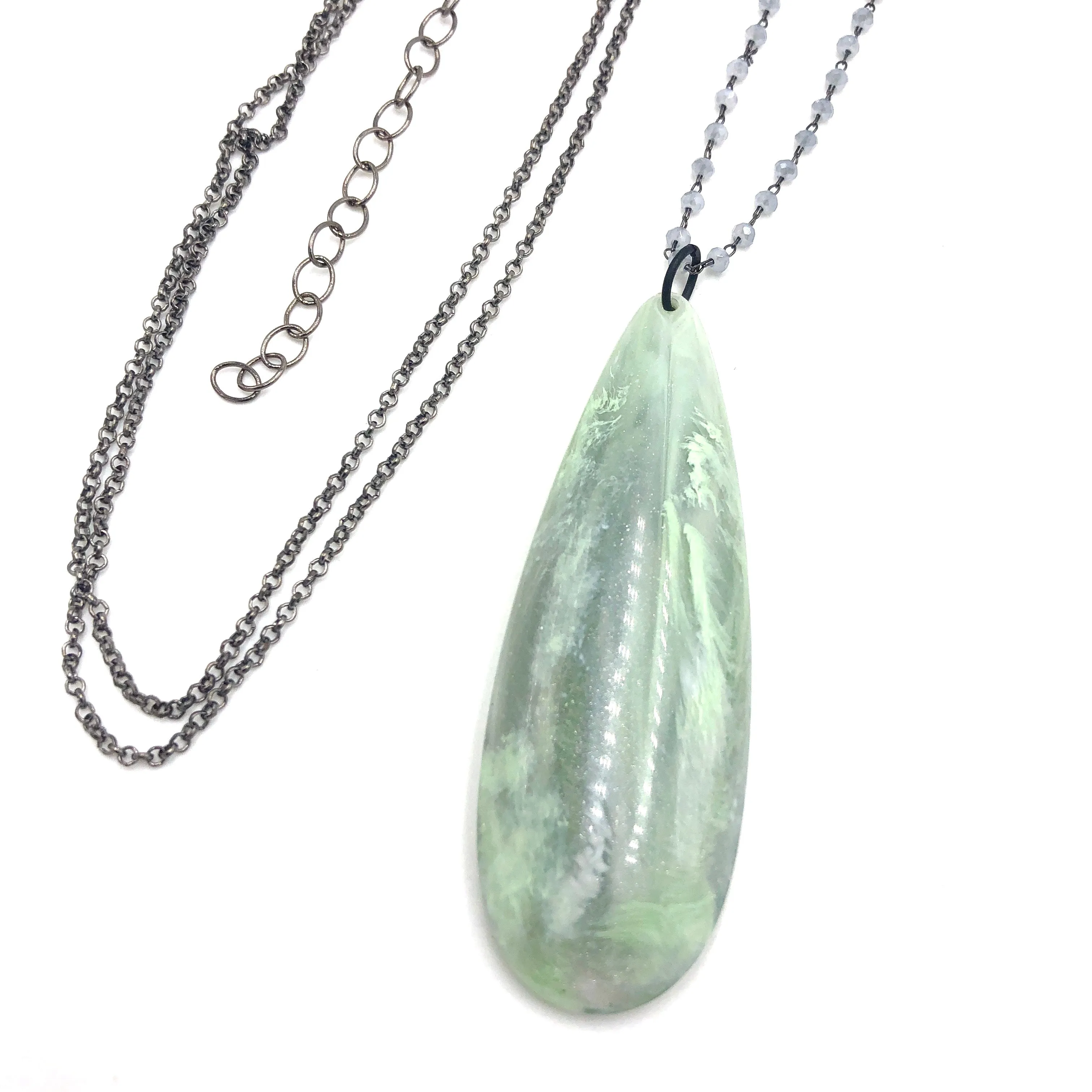 Mint Quartz Romance Necklace