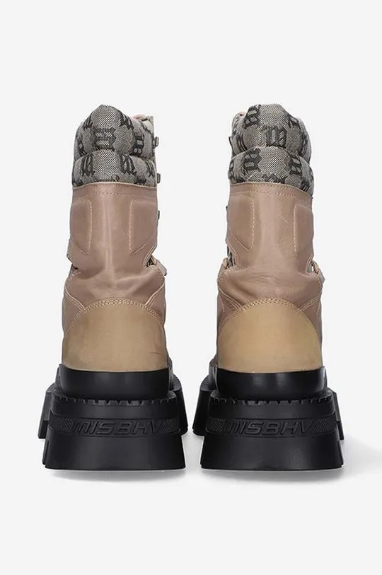 MISBHV biker boots The Ibiza men's beige color 3121BM107