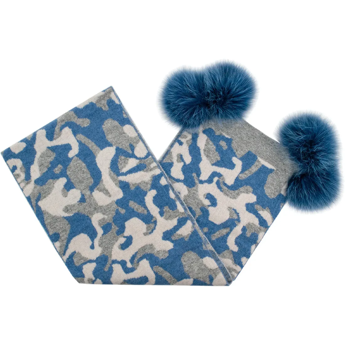 Mitchie's Matchings Fox Pom Scarf - Women's