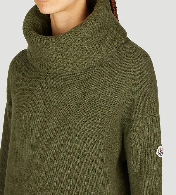 MONCLER  |Wool Street Style Logo V-neck & Crew neck