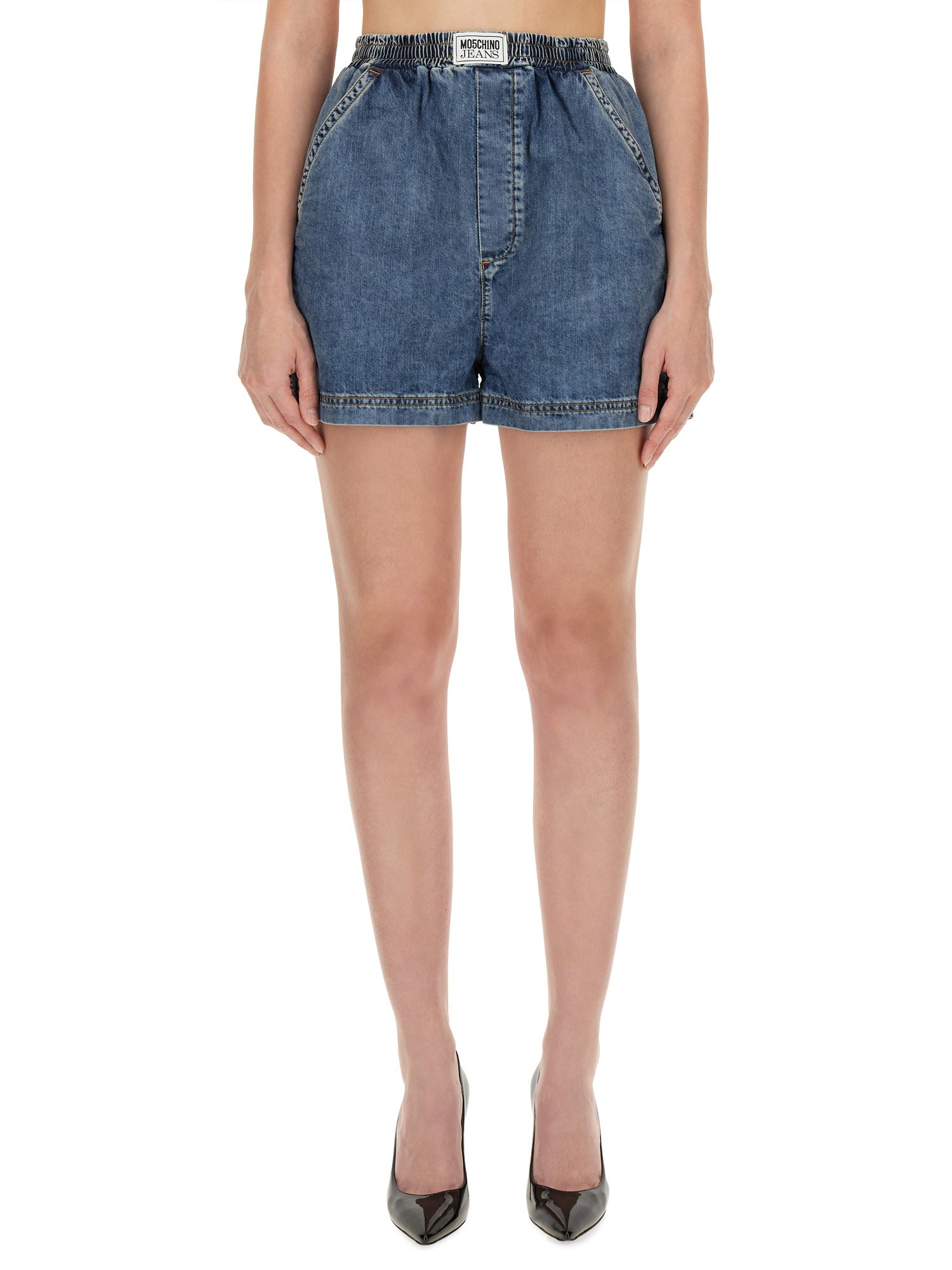 MOSCHINO JEANS    DENIM SHORTS