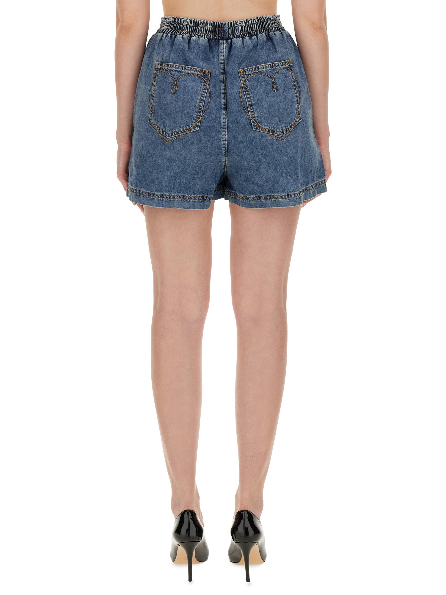 MOSCHINO JEANS    DENIM SHORTS