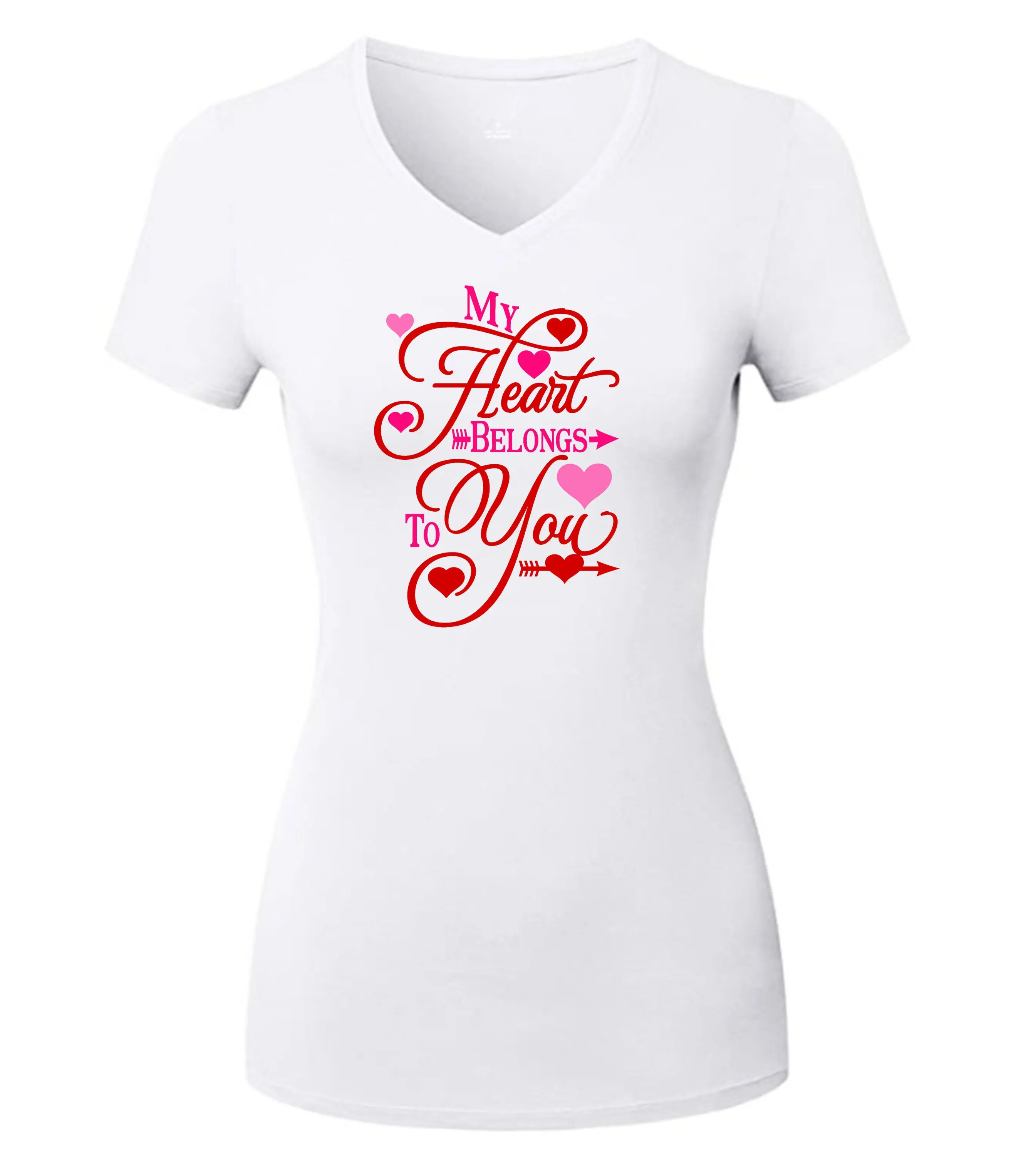 My Heart Belongs to You Valentine T Shirt