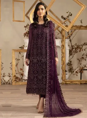 Naqsh By Zarif Embroidered Chiffon Unstitched 3 Piece Suit - 4 NEEMAL