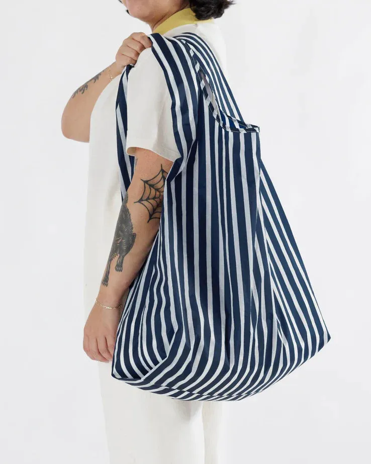 Navy Stripe - Big Baggu