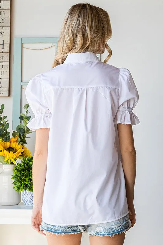 New Beginnings Top - White