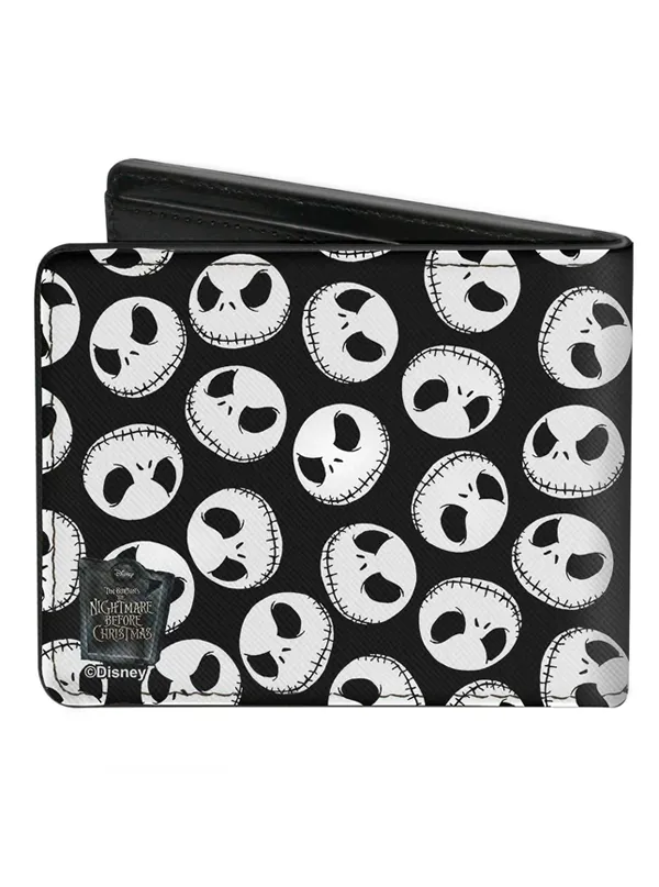 Nightmare Before Christmas Jack Expression Bi-Fold Wallet