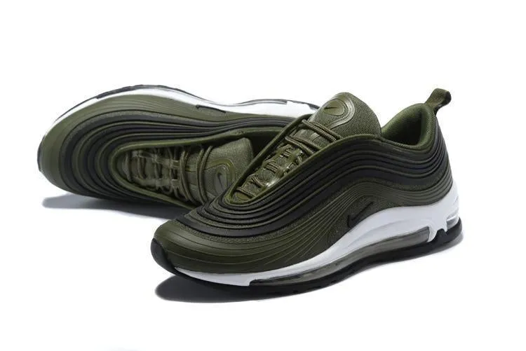 Nike Air Max 97 Ultra Black Olive Men Shoes Sale Size US 7, 8, 8.5, 9, 10, 11