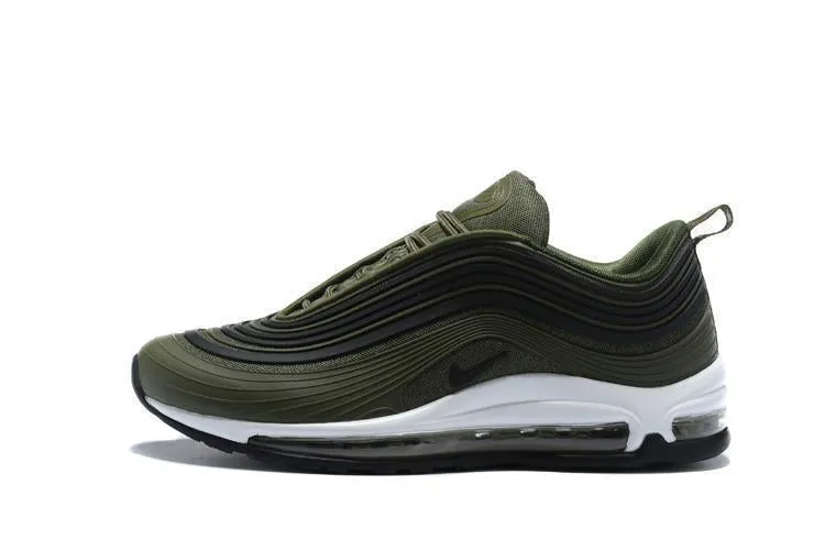 Nike Air Max 97 Ultra Black Olive Men Shoes Sale Size US 7, 8, 8.5, 9, 10, 11