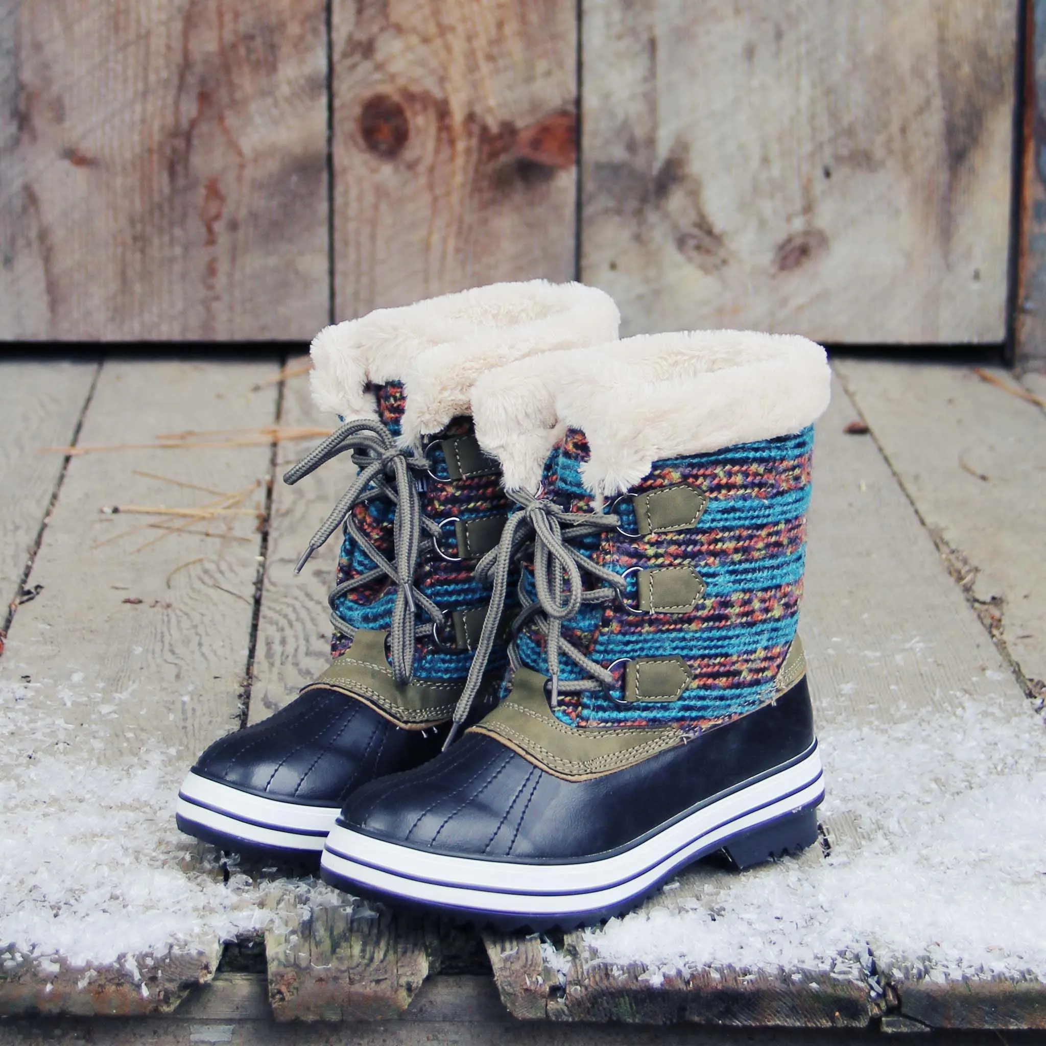 Northernly Sweater Snow Boots