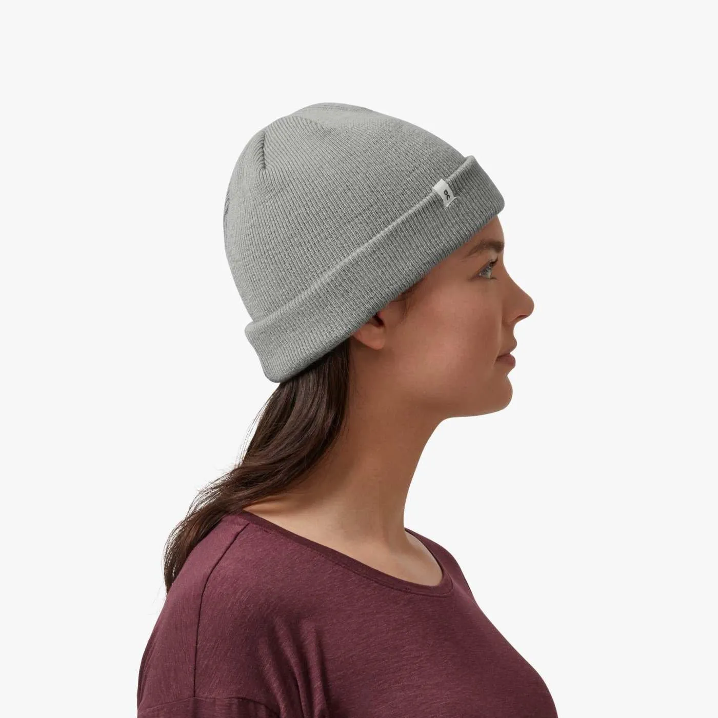 On - Merino Beanie - Lunar | Beanies | George Fisher UK