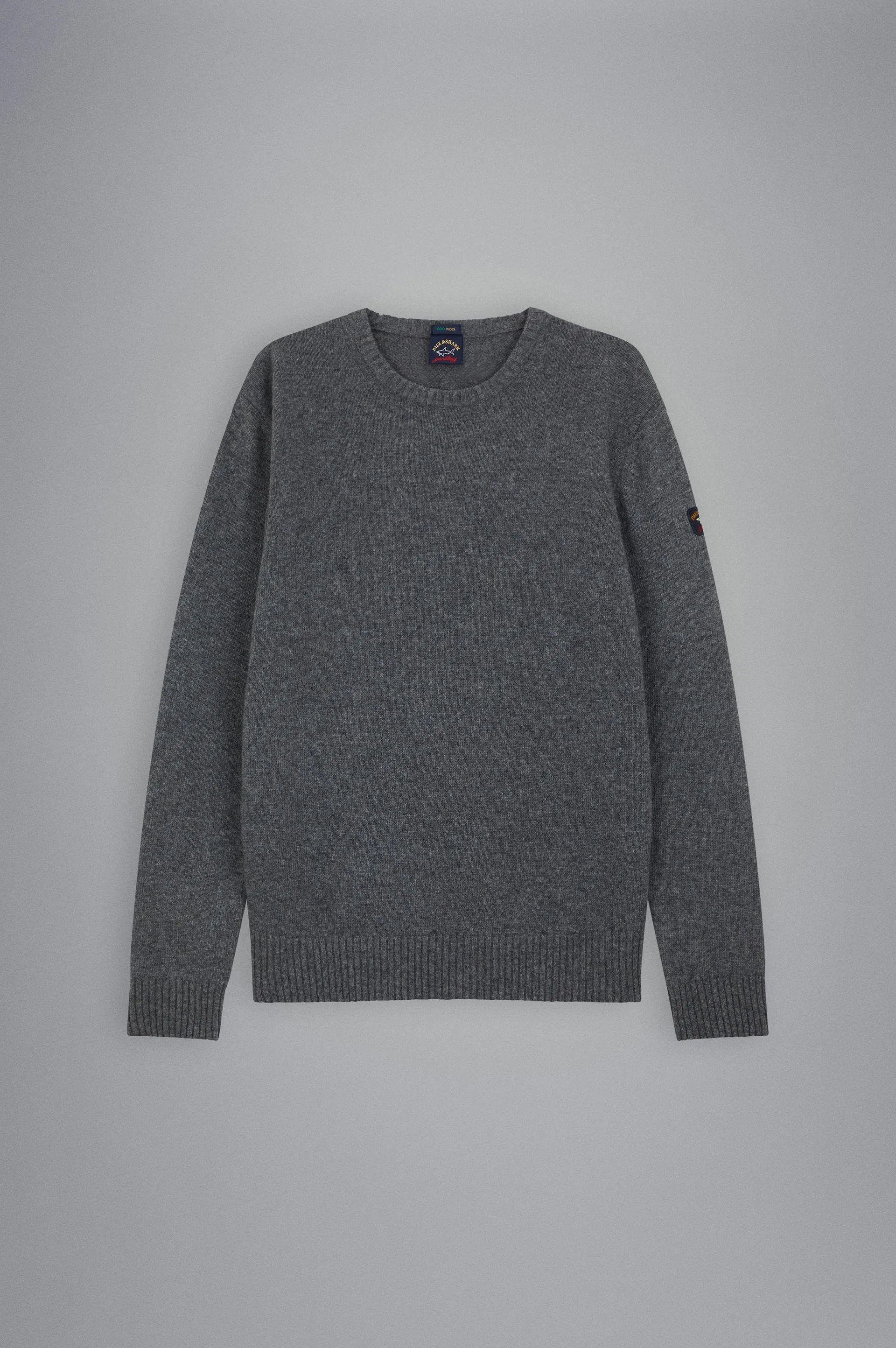 Paul & Shark - Chandail col rond de laine Shetland Eco-Wool