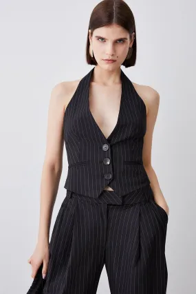 Pinstripe Waistcoat | Karen Millen