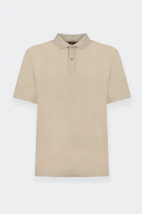 POLO IN JERSEY BEIGE