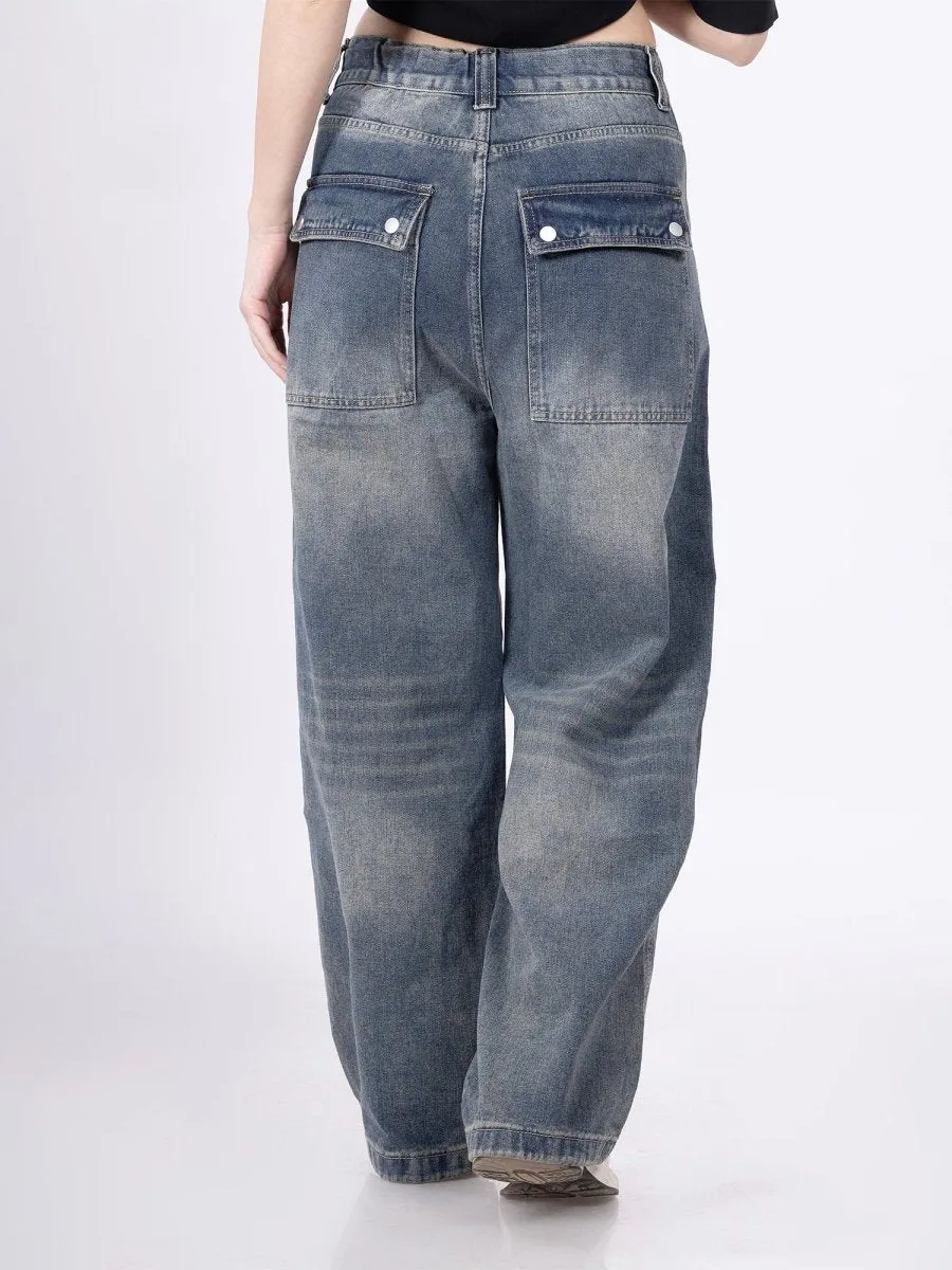 Rare Vintage Loose Fit Jeans [ Unisex ]