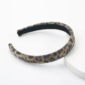 River GLAMBAND in Gold Leopard