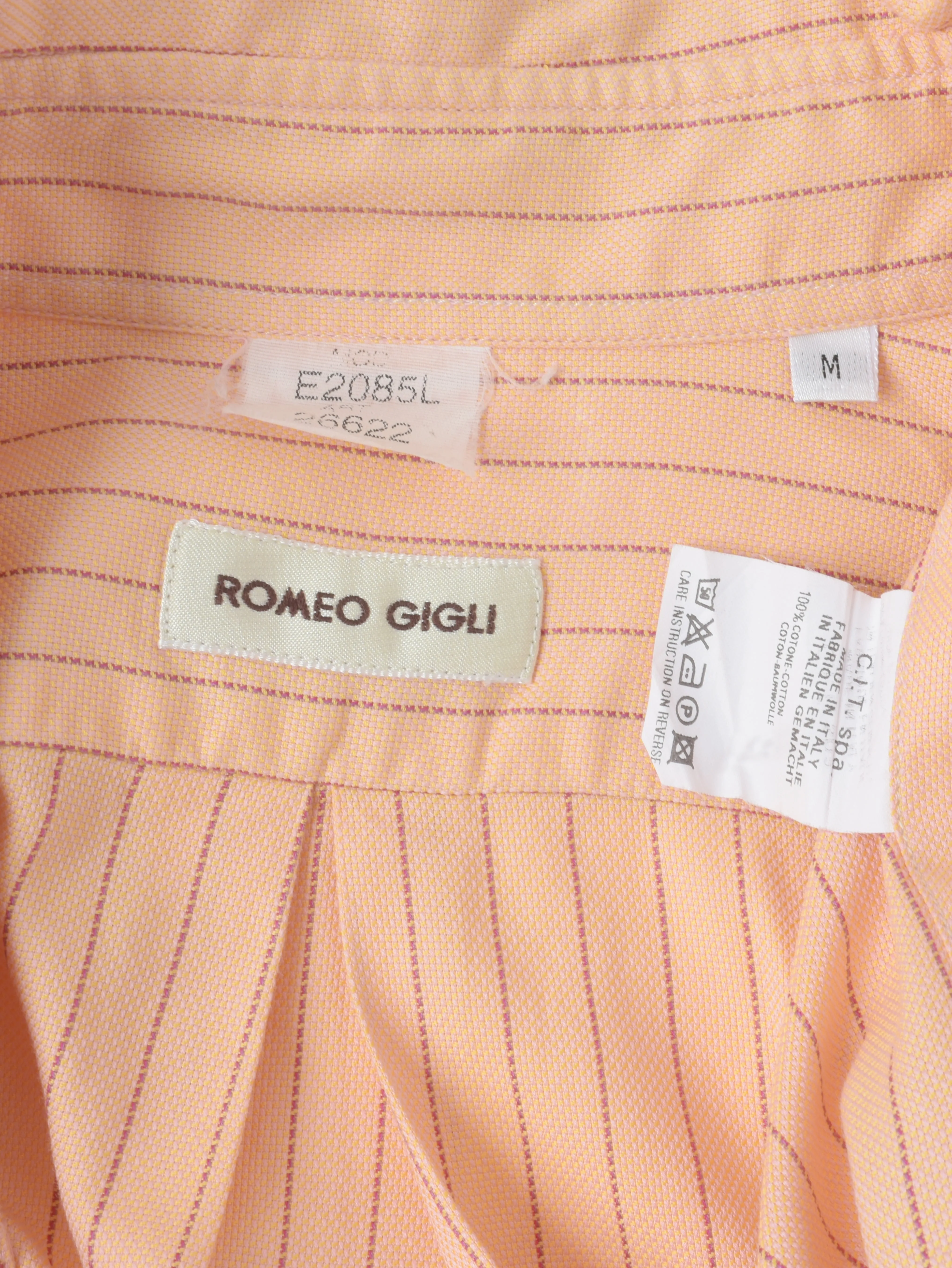 Romeo Gigli Salmon Shirt - '90s